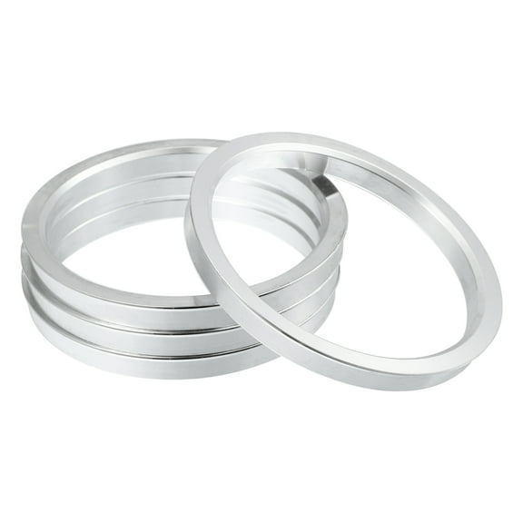 Unique Bargains 4pcs OD 106mm to ID 93.1mm Aluminium Alloy Car Hub Centric Rings Wheel Bore Center Spacer