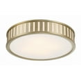 thumbnail image 6 of Crystorama Lighting Kendal 4 Light Vibrant Gold Ceiling Mount - 22.5"W x 5.25"H, 6 of 10