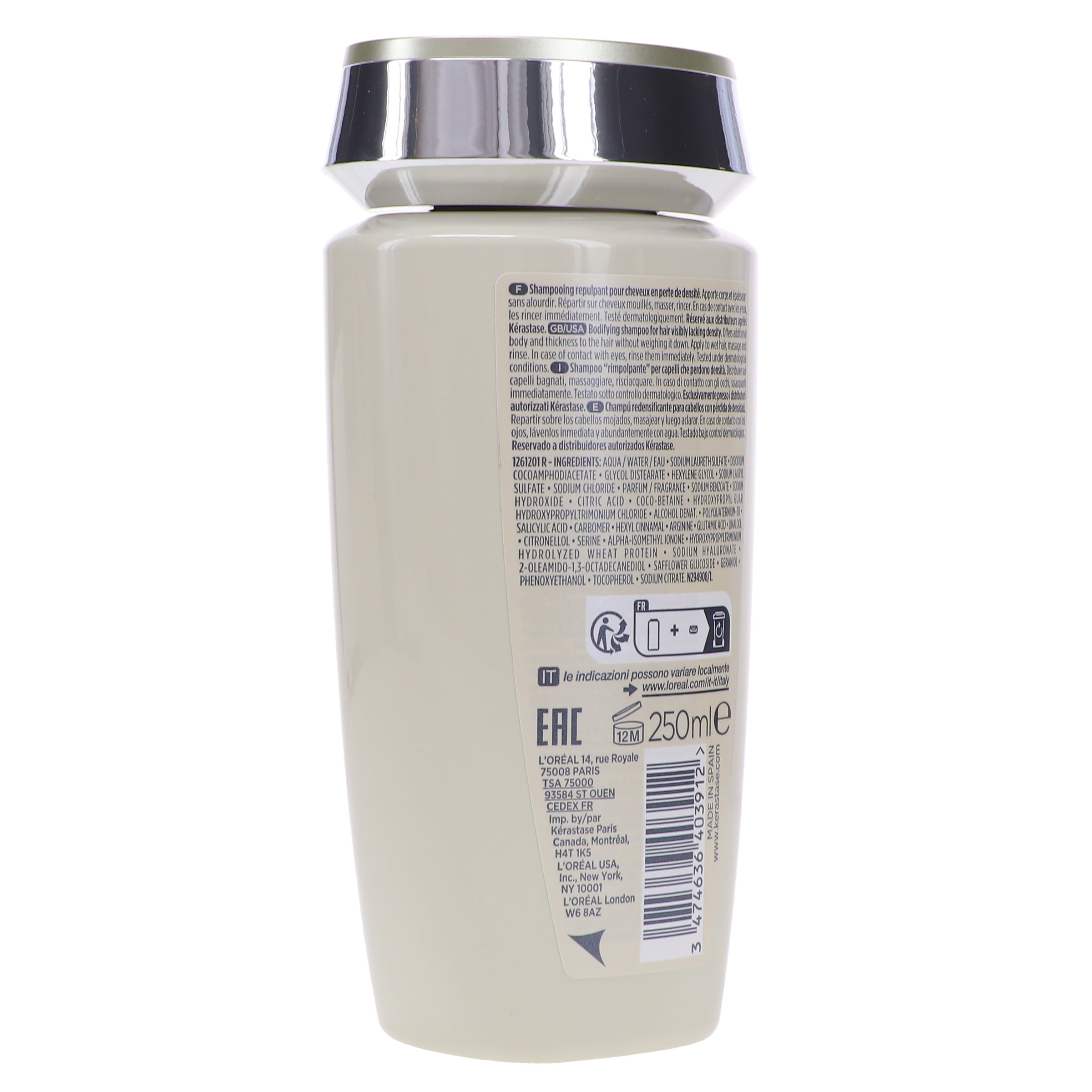 Kerastase Densifique Bain Densite Shampoo 8.5 oz