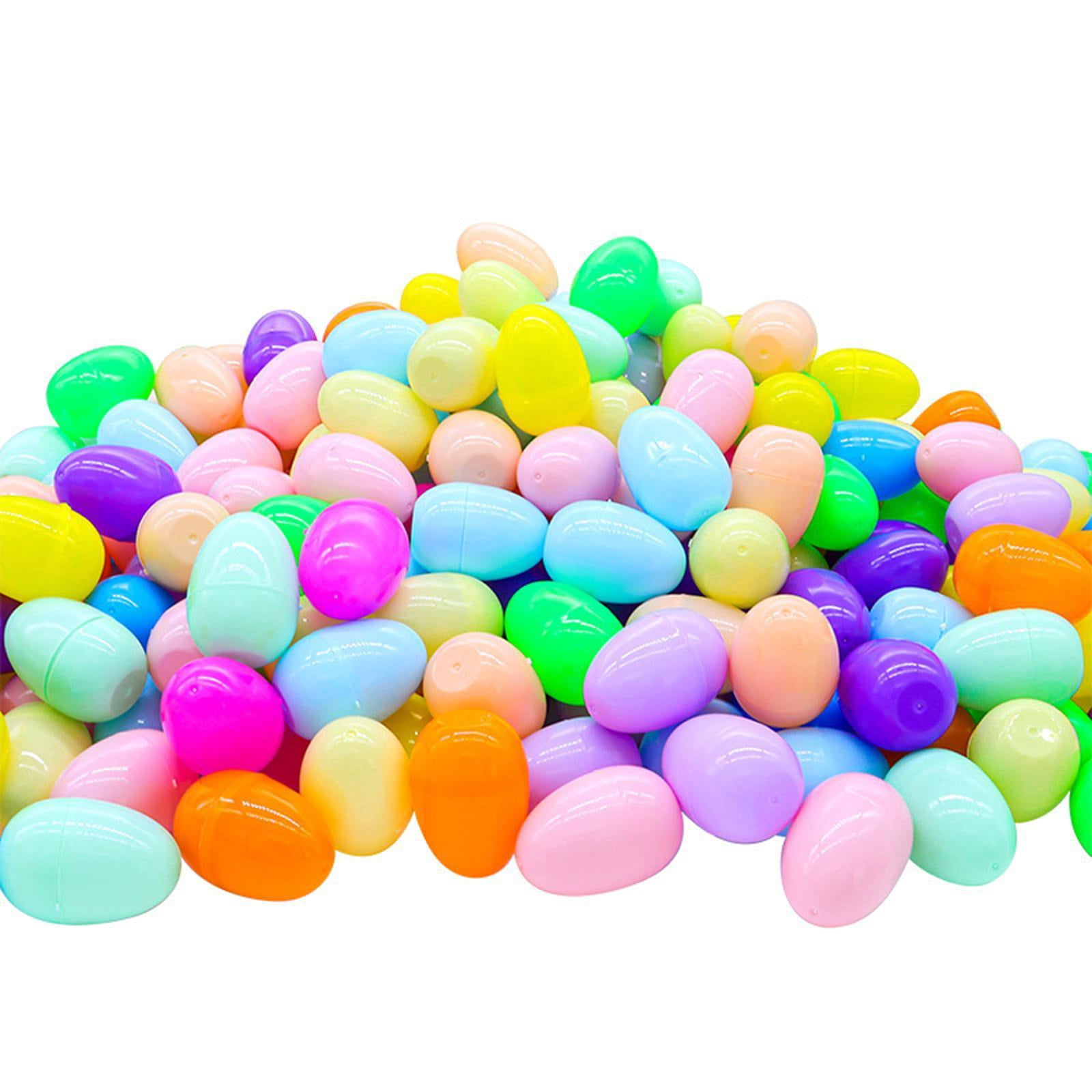 balikha Prefilled Easter Eggs with Bunny Toys,Basket Stuffers Fillers Gift,Kids Party Favors,Easter Eggs Filled with Bunny Toys , set of 24