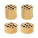 thumbnail image 1 of 4 soportes de incienso de cobre con múltiples orificios, bases para varillas de incienso de 9 orificios, decoración delicada., 1 of 8