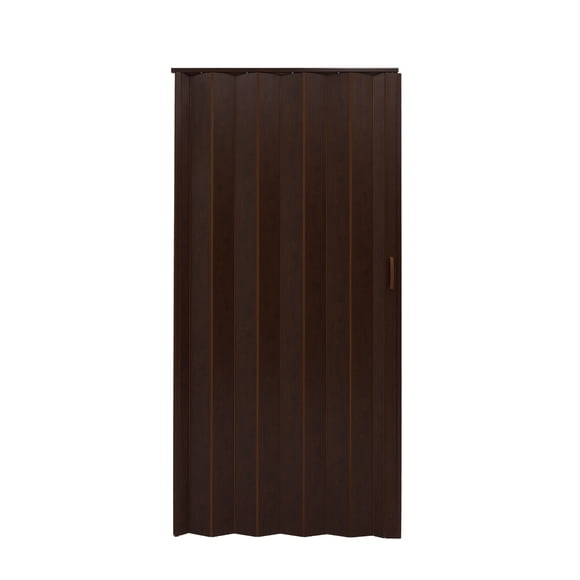 Puerta Plegable para Interior Nogal Macoré 100x215 cm Reforzada