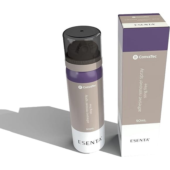 ConvaTec Esenta Adhesive Remover Spray for Around Stomas and Wounds, Sting Free, Alcohol Free, 50 ml Bottle