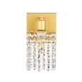 thumbnail image 6 of Phineas 1 light Brass and Clear Crystals wall sconce, 6 of 7