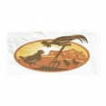 thumbnail image 1 of Hen and Chicks Gym Towel, Retro Countryside Design with Farm Rooster, One-Sided Quick Dry Microfiber for Beach Fitness & Swimming, 60" x 30", Cinnamon Chocolate, by Ambesonne, 1 of 2