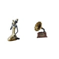 thumbnail image 1 of Estatua de dama,Estatua de mujer tribal africana hecha a mano,artesanías de cafetería,Estatua antigua,Estatua vintage,figura de resina,artesanía,Escultura coleccionable,adorno artesanal de, 1 of 8