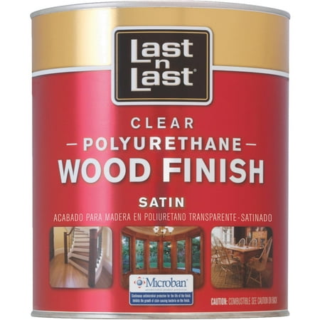 Last N' Last VOC Clear Polyurethane Wood Finish