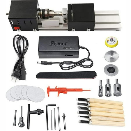 

Mini-Lathe Machine Tool Diy Woodworking Lathe Milling Machine Grinding Machine Drilling Machine Drill Rotary Tool Set