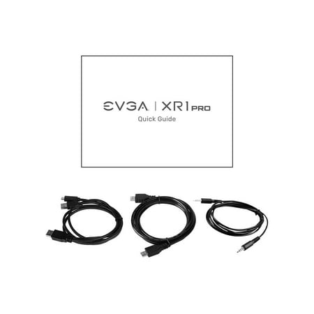 EVGA - XR1 Pro Capture Card - Black