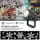 thumbnail image 1 of Proyector de copos de nieve LED, decoración navideña para interiores, lámpara láser móvil, ideal para fiestas navideñas y bodas., 1 of 4