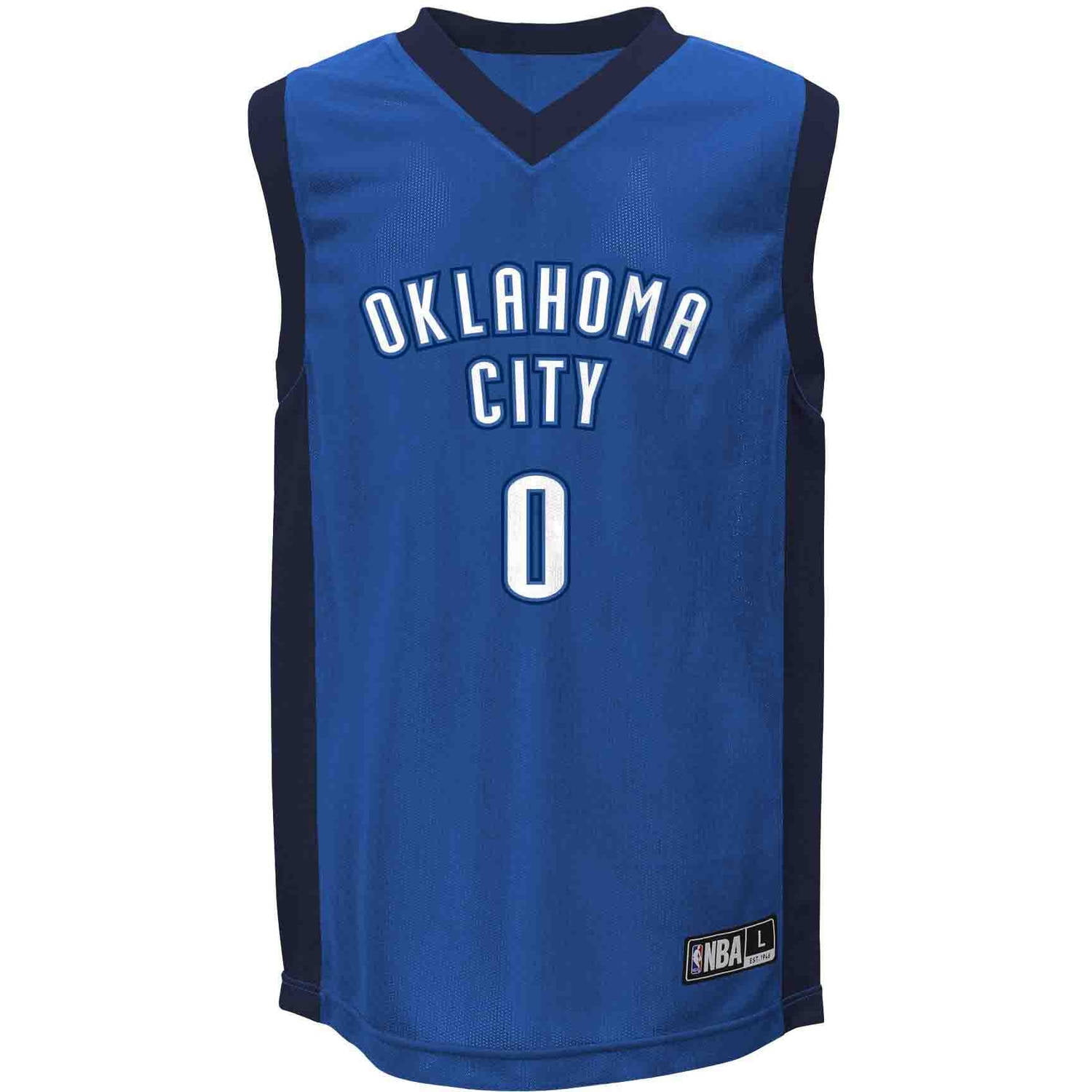NBA Oklahoma City Russell Westbrook Youth Team Jersey