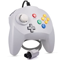 Miadore N64 Mini Controller, Retro Wired Mini N64 Controller Gamepad Remote for N64 Console Video Games System(Gray)