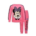thumbnail image 1 of Conjunto de ropa Disney, sudadera y pantalones de Minnie Mouse para niñas, 1 of 9