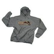 Indianapolis Motor Speedway Men's Fleece Hoodie Hooded Sweatshirt - Gray