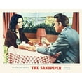 thumbnail image 2 of Hollywood Photo Archive 14x12 Black Ornate Wood Framed with Double Matting Museum Art Print Titled - Elizabeth Taylor - Sandpiper - Lobby Card, 2 of 4
