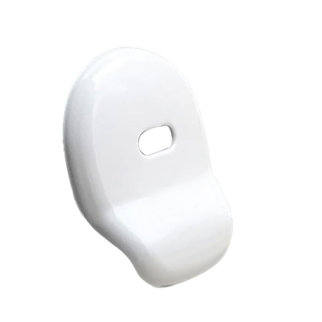 mmirethe Sleek And Stylish Look With Car Outer Tailgate Handle Cover ABS Materials Easy To Install moon white 1Set