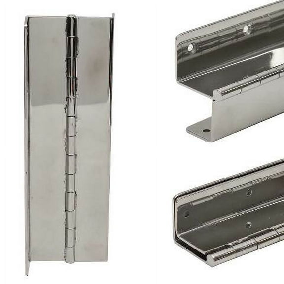 Rinker Boat Hinge 224180 | Sundeck Stainless Steel 13 1/2 x 4 1/2 Inch