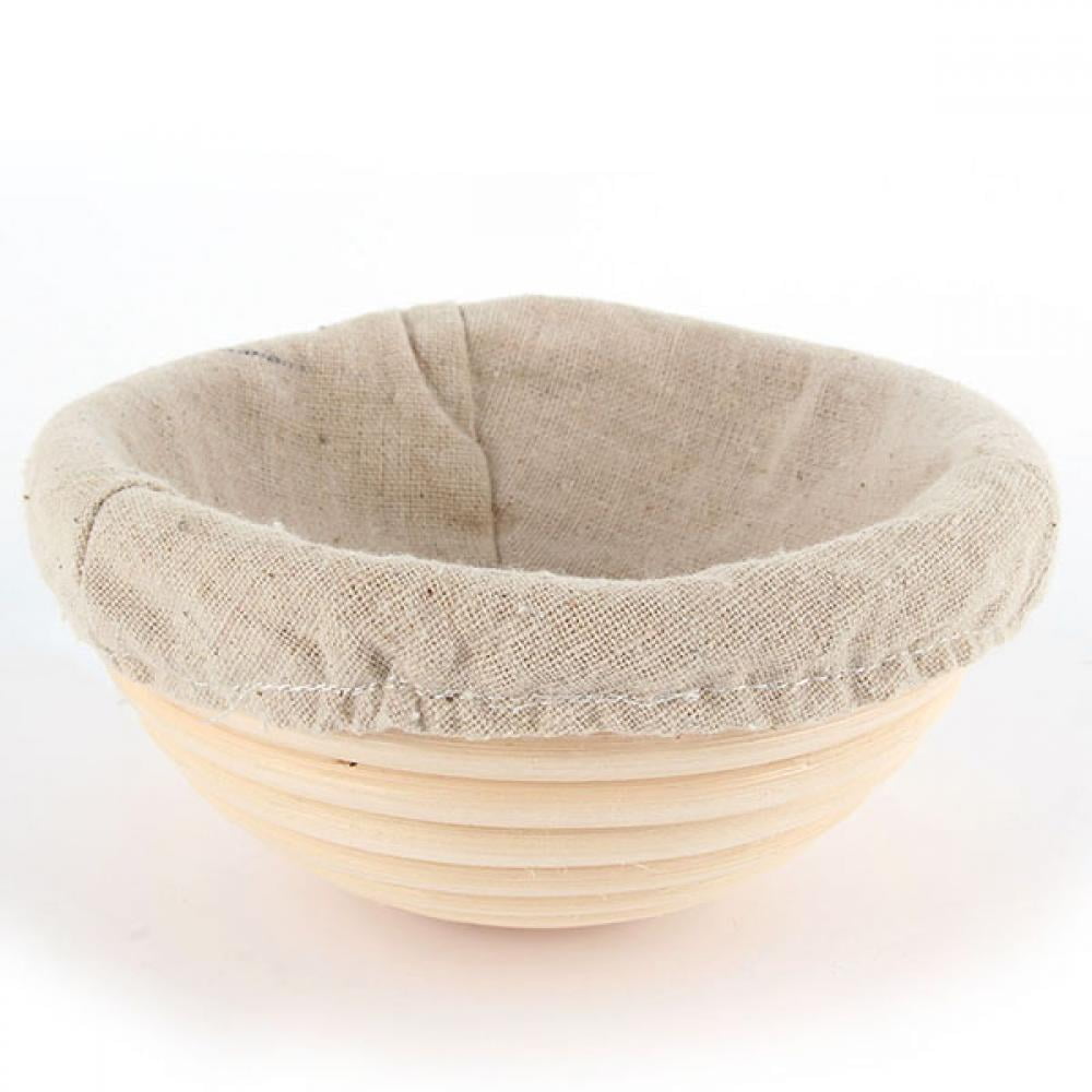 10 Bread Proofing Basket Kit Baking Dough Bowl Set with Cloth Liner Rising Dough Baking Bowl Gifts for Artisan Bread Making Starter 