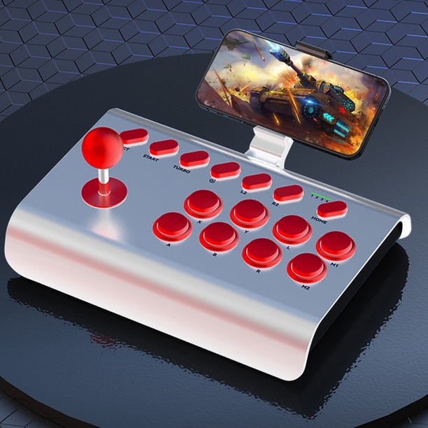 Joystick de juego de lucha con soporte estirable para PS4/PS3/Xbox One/Switch