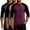 Khaki, variant on Zimjoy 3 Pack Men's Athletic T-Shirt Crew Neck Soft Stretch 3/4 Sleeve Raglan Color Block Casual Blank Baseball Workout Sports Top Khaki 2XL