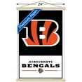 thumbnail image 2 of NFL Cincinnati Bengals - Logo 21 Wall Poster with Magnetic Frame, 22.375" x 34", 2 of 4