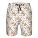 thumbnail image 3 of Balery Corgi with Hearts Traje de Baño Estilo Hawaiano para Hombre, Shorts de Secado Rápido con Bolsillos-Medium, 3 of 6
