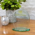 thumbnail image 2 of Dicksons 50th Wedding Anniversary Yellow 6 x 6.5 Glass Table Top Sign Plaque, 2 of 5