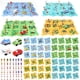 thumbnail image 1 of Juego de atletismo Puzzle Racer YOOYID, 100 unidades, juguetes Montessori, 1 of 8