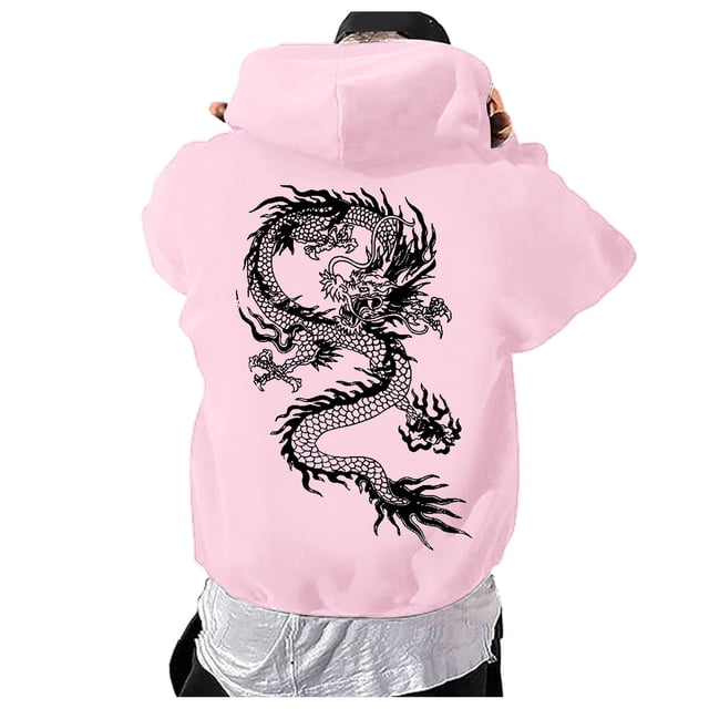 Chandail à Capuche et Chandails en Molleton pour Hommes Léger Imprimé Numérique Chandail à Capuche avec Manches Longues Mode Décontractée