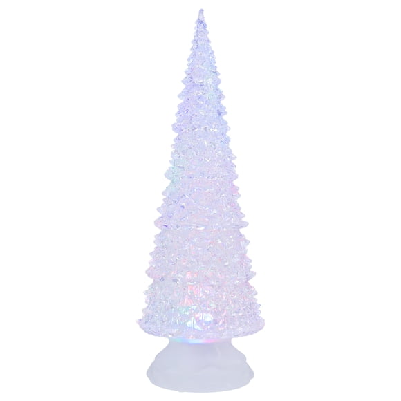 CIMAXIC christmas 1Pc Christmas Tree Modeling Light Desktop Lamp Bedside Light Home Decor White,14.57"X5.51"X3.94"