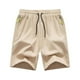 thumbnail image 1 of pstuiky Pantalones cortos deportivos, Pantalones de playa holgados, rectos y cómodos para hombre, pantalones deportivos casuales de cinco puntos Pantalones cortos deportivos para hombre, 1 of 8