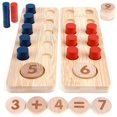 thumbnail image 1 of Tabla para contar Dinorun de Montessori Toys para niños de 3 a 5 años, 1 of 8