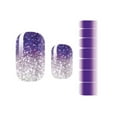 thumbnail image 2 of Waiimak 2Pc Wraps Decals Beauty Glitter Powder Nail Stickers Gradients Color Full Cover, 2 of 2