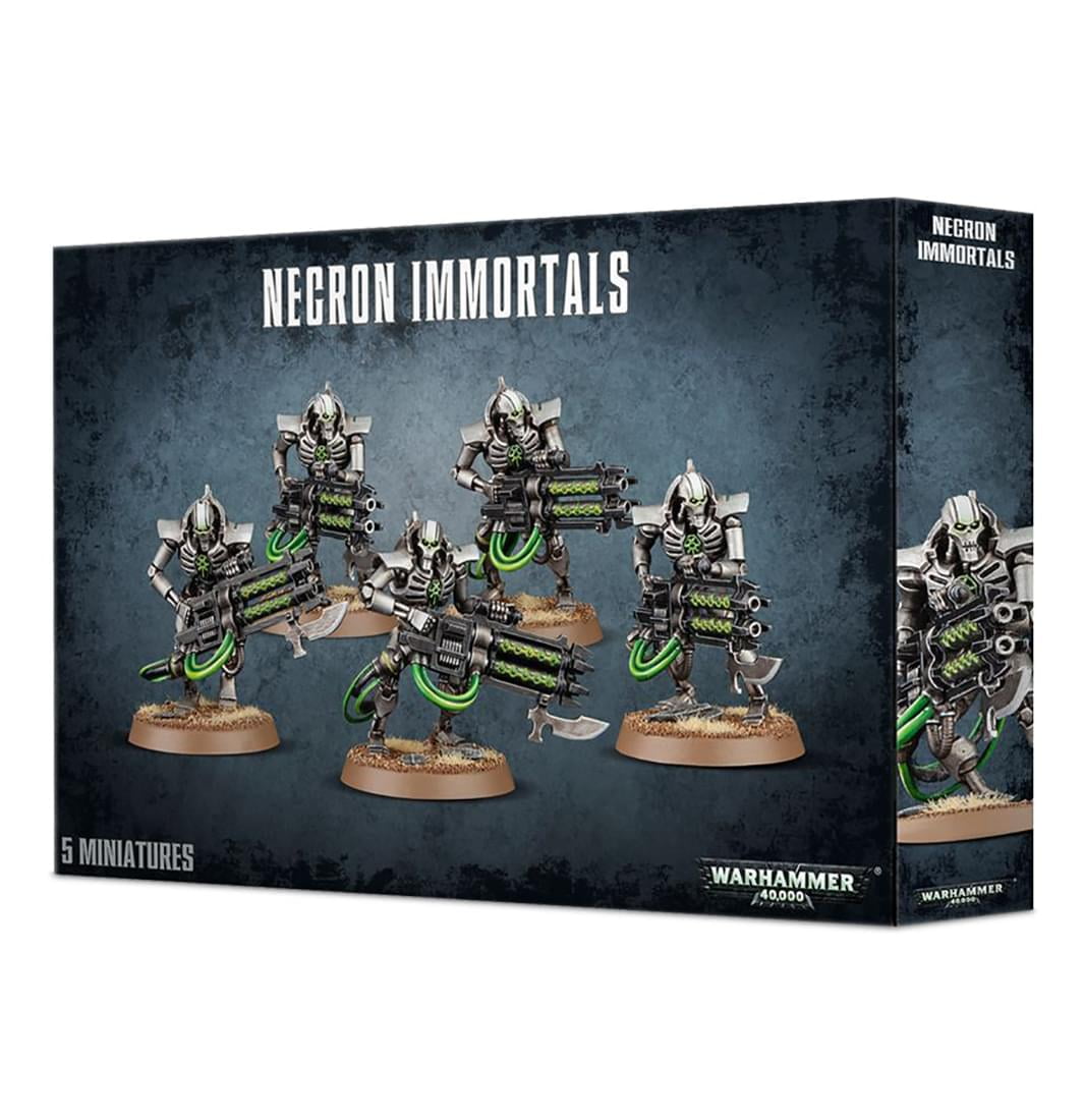 Warhammer 40k Model Miniatures - Necron Immortals Warhammer 40k Model Miniatures - Necron Immortals