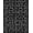 Black, Pattern 1, variant on ODIKA 4'x6' Machine Washable Non-Slip Area Rug, Nordic Frosted Maze Interlocking Lattice Art High Traffic Rug, Black, 556348