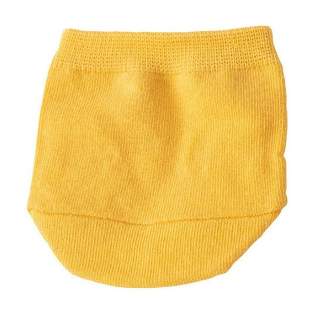 WZXFASHION Cotton Half Socks Toe Topper Liner Socks Toe Cover Socks Socks For Lady Clothing Shoes & Accessories Yellow One Size