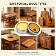 thumbnail image 6 of Beeswax  Polish & Conditioner, Multipurpose  Care Wax, Furniture Polish for Hardwood Floor, Cabinet and Antique , Cleans, Renews and Protects Wooden Surfaces, 6 of 6