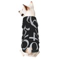 thumbnail image 1 of Fotbe Numbers Sudadera con Estampado para Perros Pequeños – Suéter con Capucha para Mascotas, Tela Suave de Forro Polar con Bolsillo-Small, 1 of 7