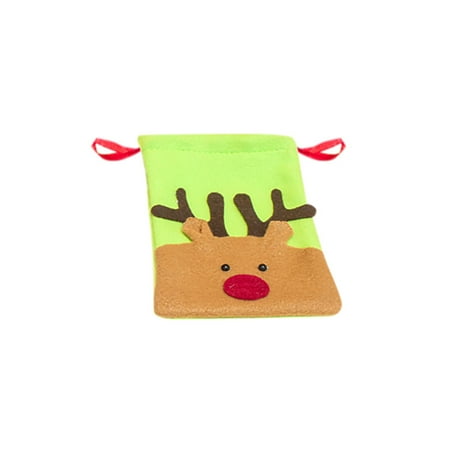 Christmas Party Makeup Looks 2019 〖Follure〗Decoration Creative Home Party Christmas Bag Souvenir Candy Makeup Bag ()