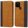 thumbnail image 3 of Colorblock Flip Wallet Phone Leather Case for Google Pixel 8A 8 Pro 7A 6A 6PRO 7PRO, 3 of 6