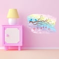 thumbnail image 3 of Girly Watercolor Wall Decals for Kids Room - Hearts L O V E Letters Hanging Pendants Outdoor Scene DIY & Creativity Boy Girl Bedroom Wall Water Color Sticker - Size: 30 In x 21 In, 3 of 5