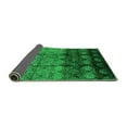 thumbnail image 2 of Ahgly Company Indoor Square Oriental Green Industrial Area Rugs, 8' Square, 2 of 4