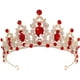 thumbnail image 1 of KAKOWELY Tiara nupcial de cristal, corona, tiara, tocado de boda, diadema de cumpleaños, accesorio para el cabello, 1 of 5