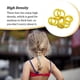 thumbnail image 3 of Qarigey 20 piezas de anillos para el cabello, sin costuras, de alta elasticidad, decorativos, sin enganches, para coletas, para mujeres y Type1 NO1, 3 of 6