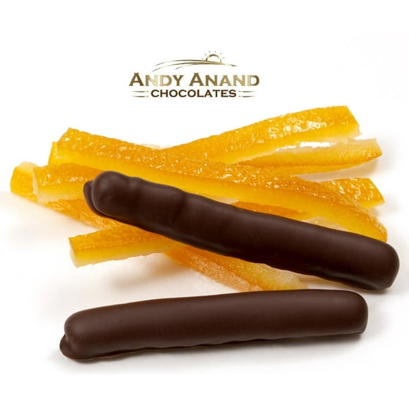 Delicious Dark Chocolate Orange Peel Gift Box, Wedding Anniversary, Birthday, Valentine Christmas Dark Chocolate with Orange (1 lbs), Shipped 2nd Day Air