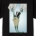 thumbnail image 2 of Looney Tunes Michigan J Frog The Marionette Adult Black Crew Neck Short Sleeve T-shirt-XXL, 2 of 3