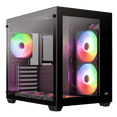thumbnail image 1 of Gabinete AEROCOOL Dryft V2 Negro RGB ATX S/Fuente Cristal, 1 of 4