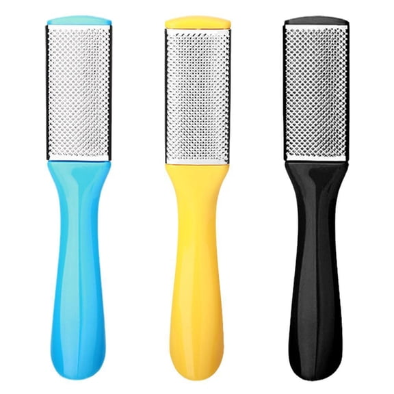 Pekkaxy 3 Pcs Pedicure Foot Files Callus Remover with Double Sided Feet Rasp for Dead Skin - Professional Foot Care Tools to Removes Hard Skin Corns for Dry and Wet Feet