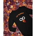 thumbnail image 5 of Tstars Gobble Turkey Face Baby Bodysuit First Thanksgiving Baby Boy Girl Outfit 12M Black, 5 of 6