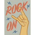 thumbnail image 3 of Prime, Marcus 15x18 Black Modern Framed Museum Art Print Titled - Rock On, 3 of 5